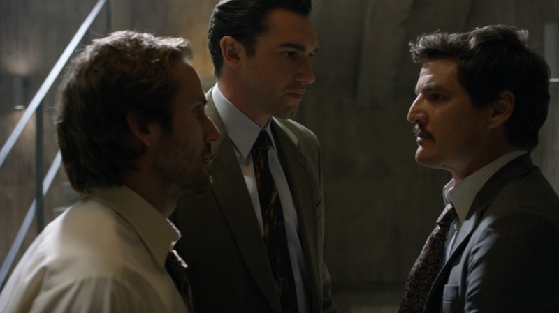 Michael Stahl-David, Matt Whelan, Pedro Pascal (Screenshot: Netflix)